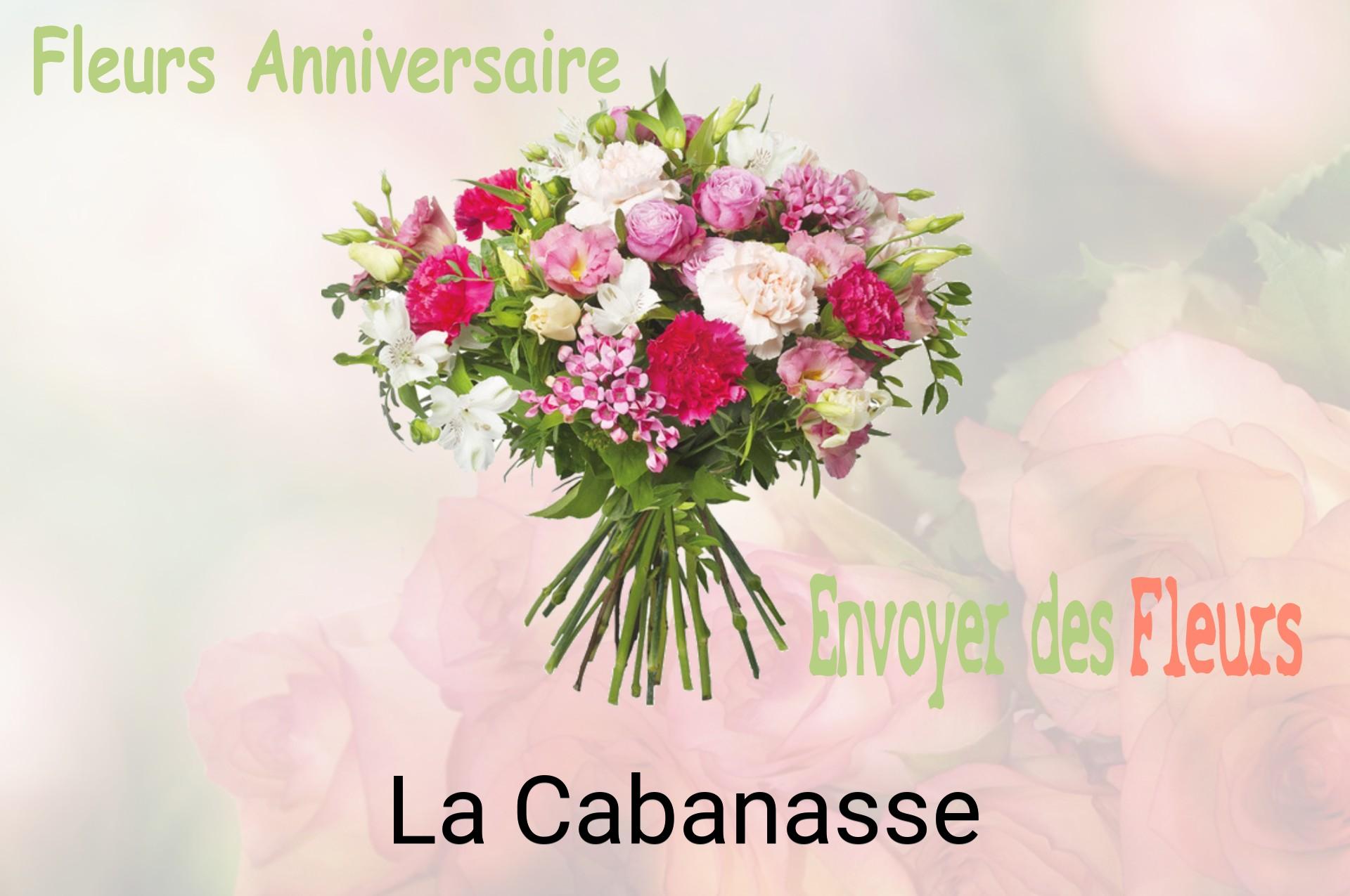 Bouquet de fleurs d’anniversaire livré à La Cabanasse